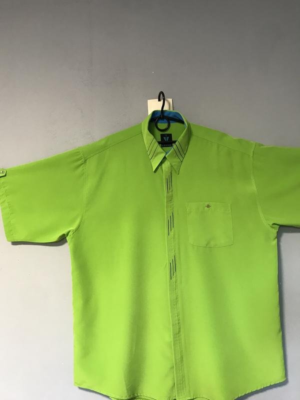 Homme Le Silla Chemise Verte Polyamide 44 / XXL /