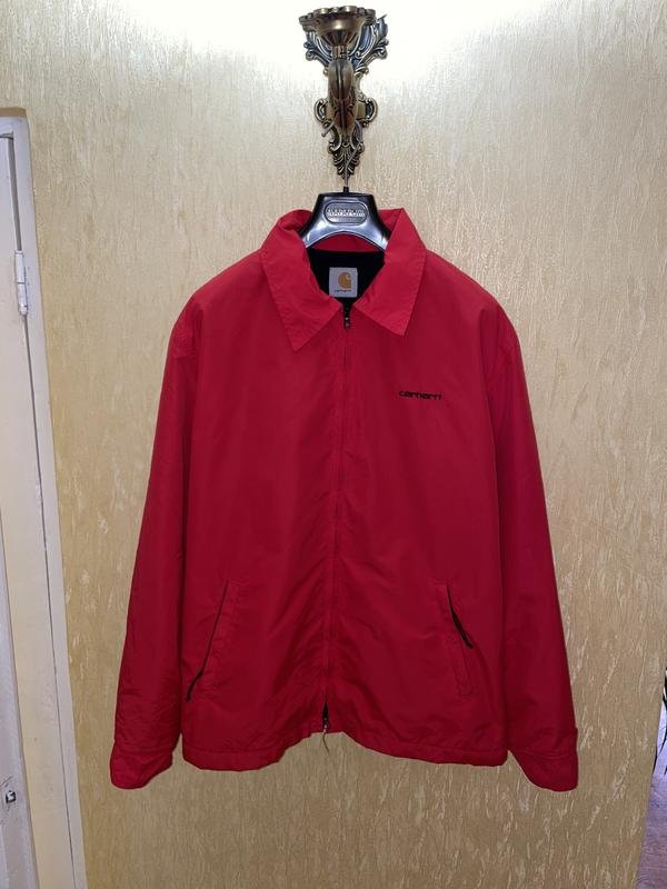 Homme Carhartt Veste Rouge 40 /L / 48