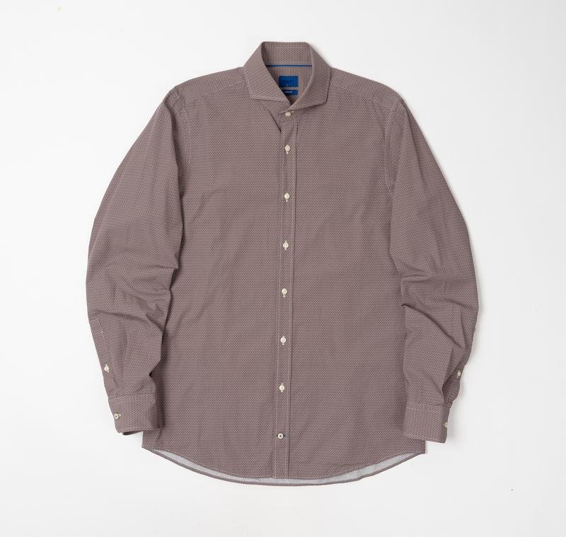 Мужской JOOP! Рубашка Бордовый Хлопок 38 / M / 46