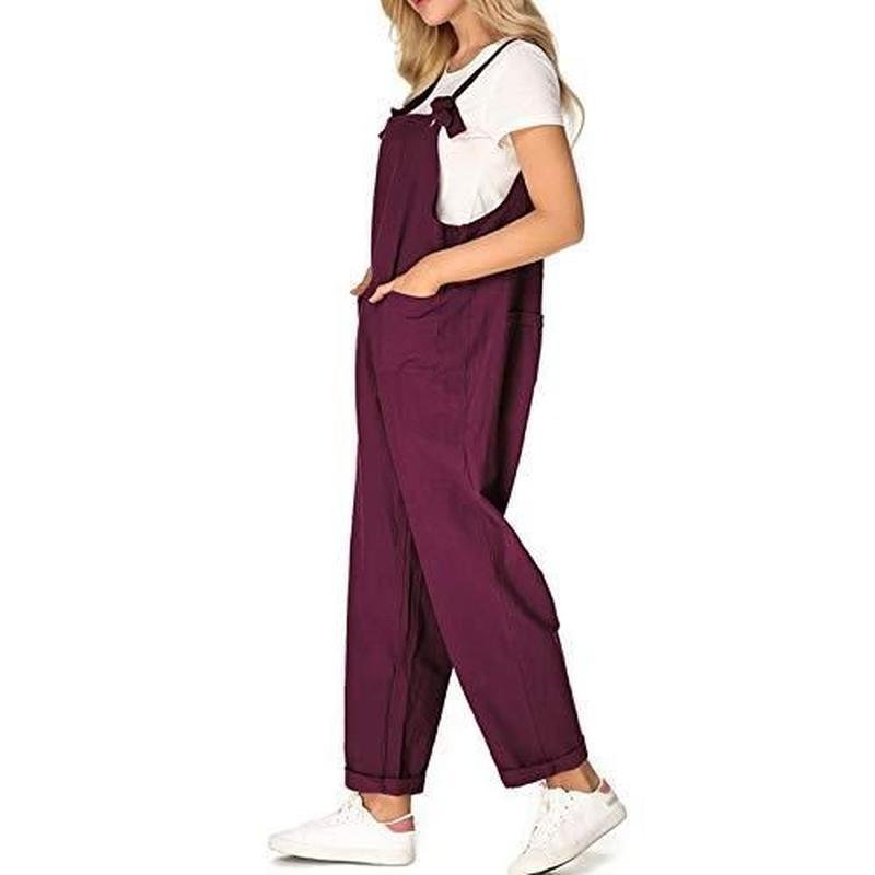 Damen Jason Wu Jumpsuit Burgunder 40