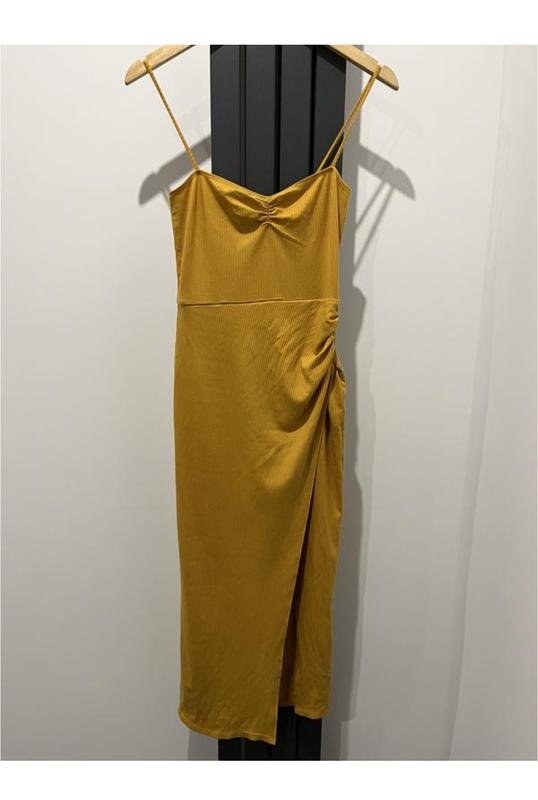 Femme Reformation Robe Jaune 36 / S / 44