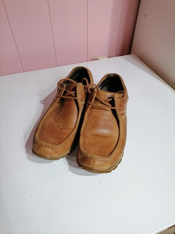 Uomo Ben Sherman Tacchi Beige Pelle 43