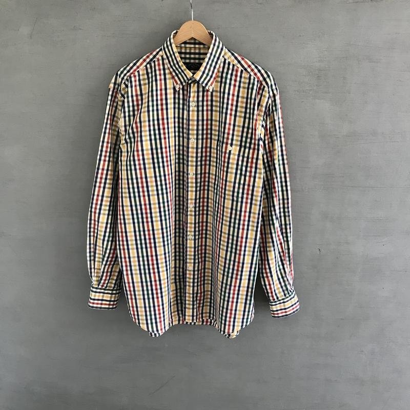 Herren Paul & Shark Hemd Mehrfarbig Baumwolle 44 /