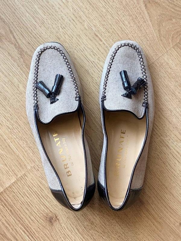 Women Brunate Loafers Beige Leather 34.5