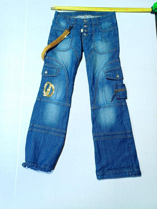 Женские Дизайнерские Джинсы Разноцветный 27 / S