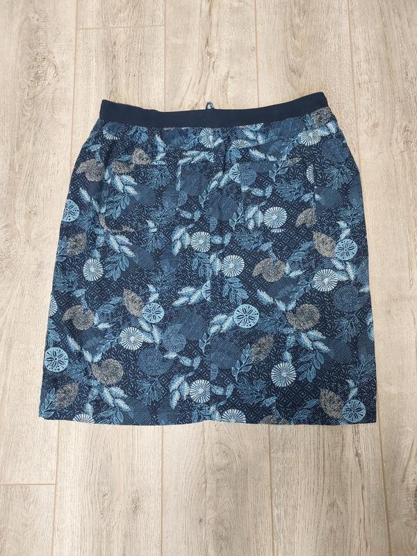 Женская Юбка Синяя Вискоза 42 / XL / 50