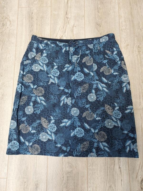 Женская Юбка Синяя Вискоза 42 / XL / 50