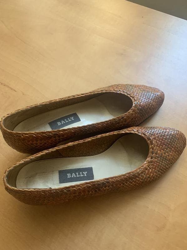 Damen Bally Absätze Braun Leder 38