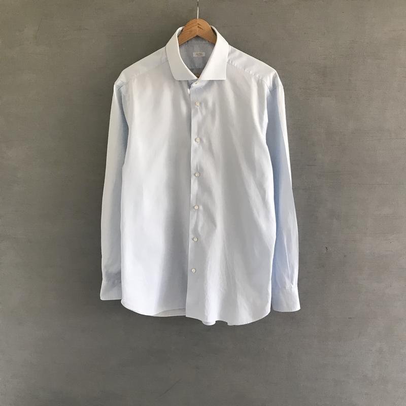 Herren Barba Hemd Blau Baumwolle 42 / XL / 50