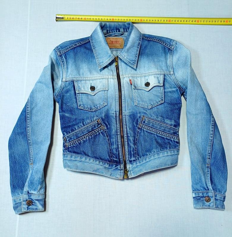 Женская Levi's Куртка Белая Джинс 36