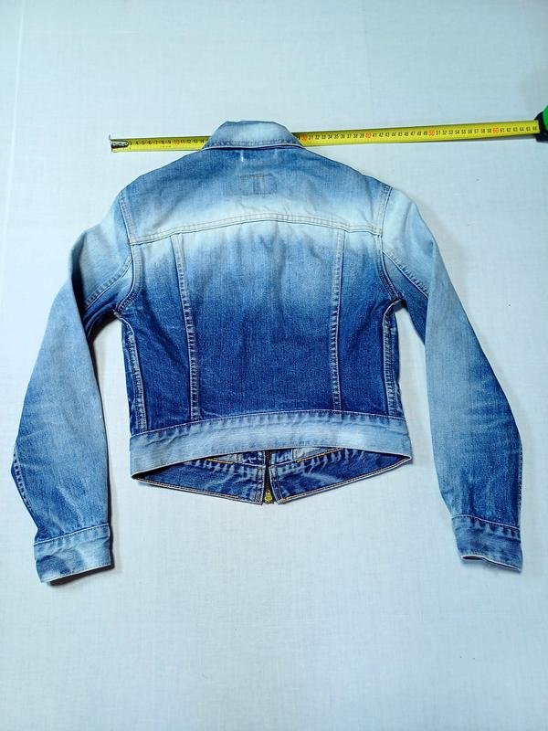 Damen Levi's Jacke Weiß Denim 36