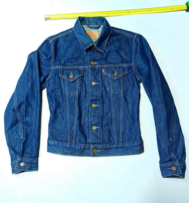 Женская Levi's Куртка Тёмно-синий Джинс 38