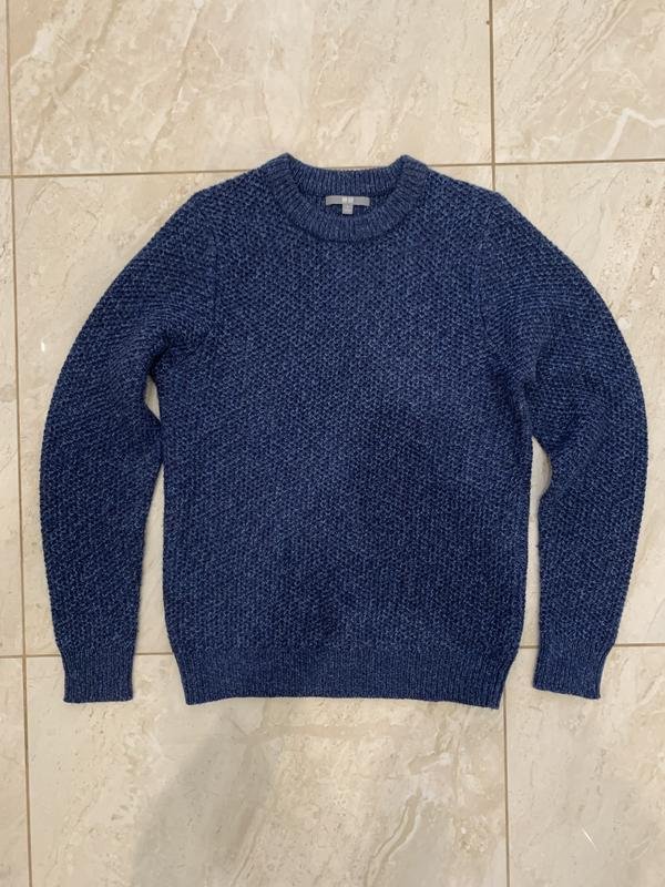 Мужской Uniqlo Свитер Синий 36 / S / 44