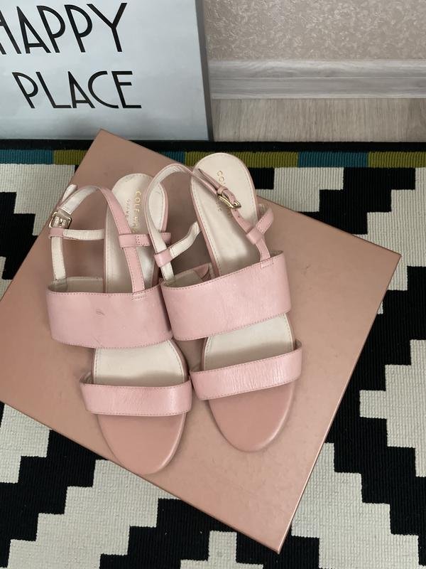 Femme Cole Haan Talons Rose Cuir 39.5