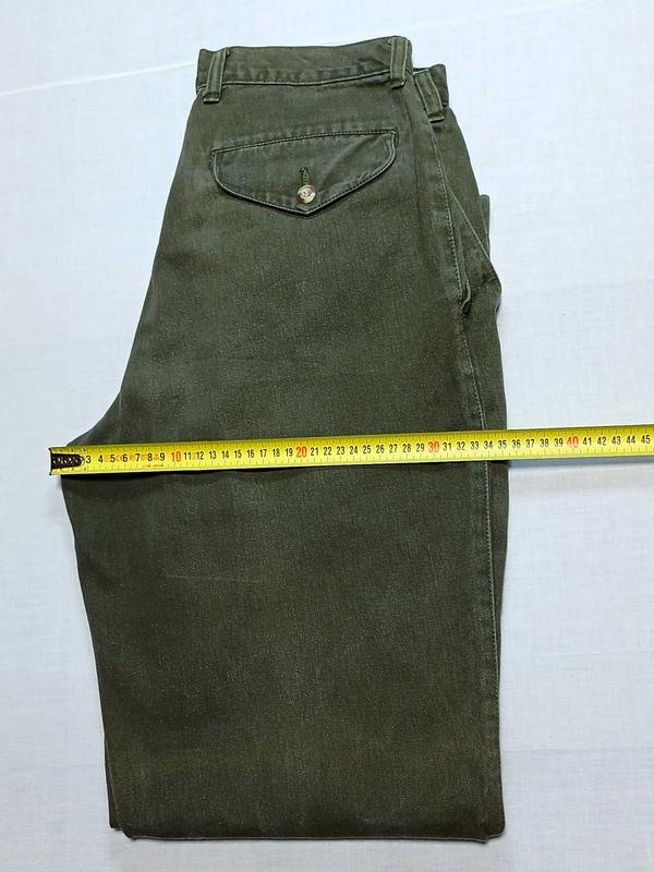 Homme Pantalons Chinos Gris Coton 31