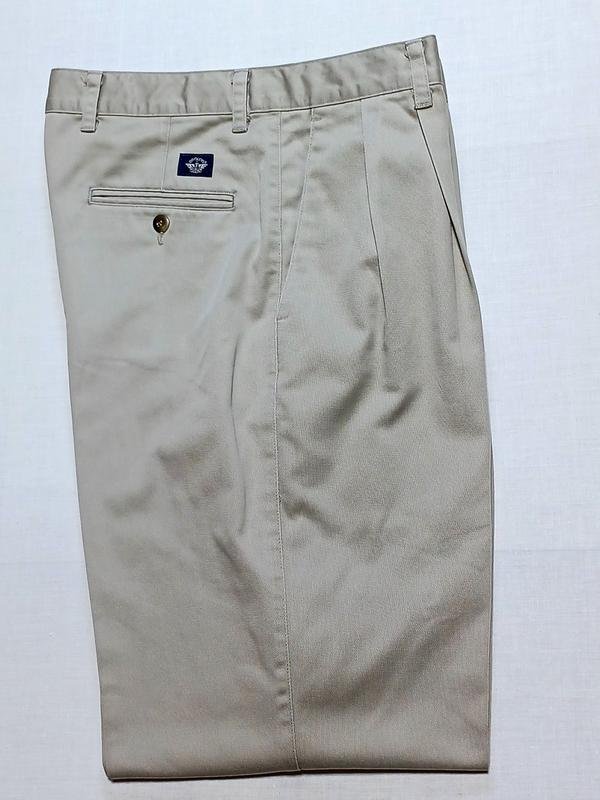 Homme Dockers Pantalon Moutarde Coton 32 / M / 46