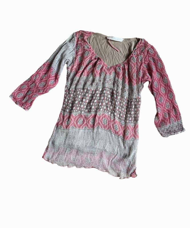 Женская Fratelli Рубашка Серый Вискоза 34 / XS /