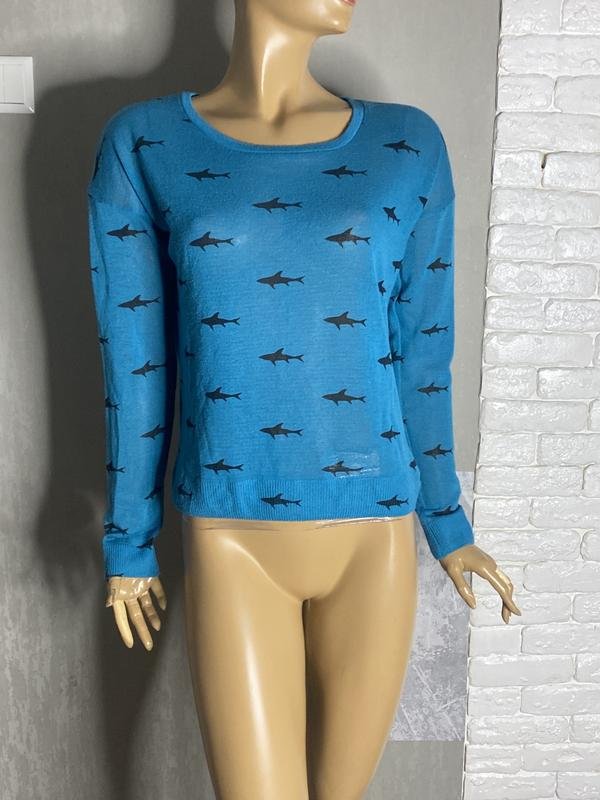 Женский ACW85 Джемпер Тёмно-синий Полиэстер 38 / M