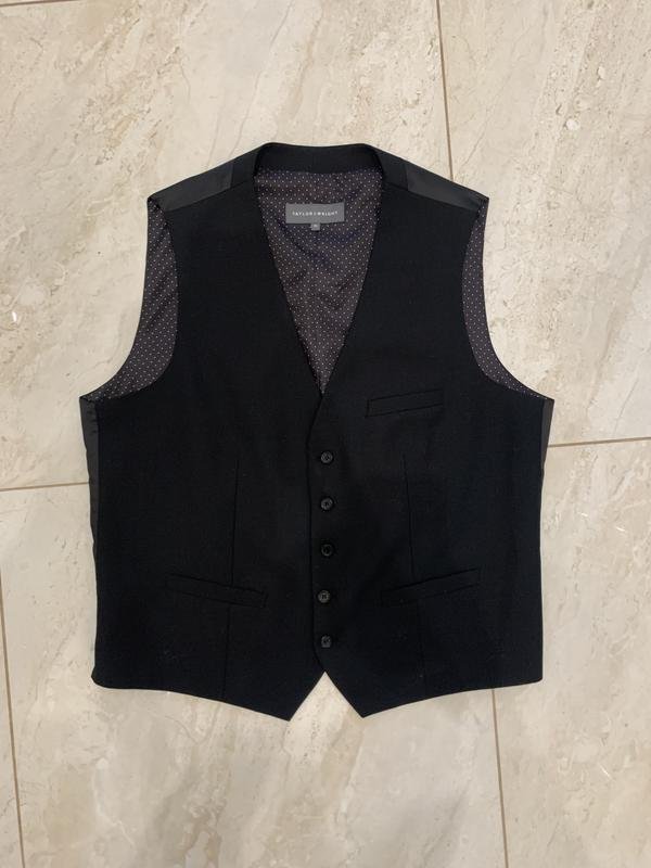 Men Taylor & Wright Vest Black 48 / 4XL / 56