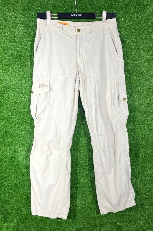 Мужские Fjällräven Штаны Бежевый Нейлон 31