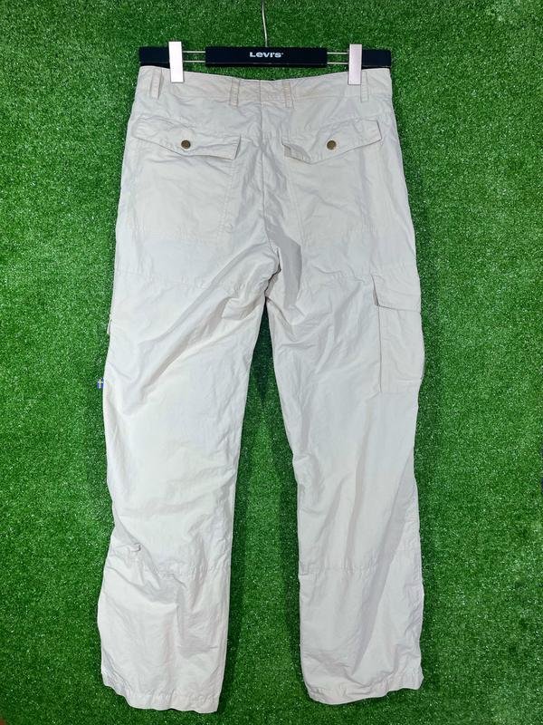 Men Fjällräven Trousers Beige Nylon 31
