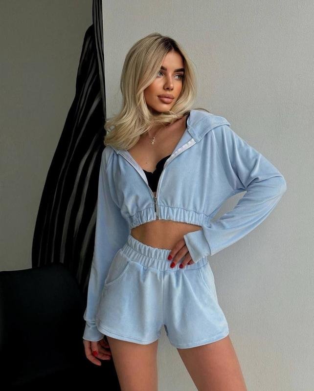 Women Suit Multicolor Velvet XS-S