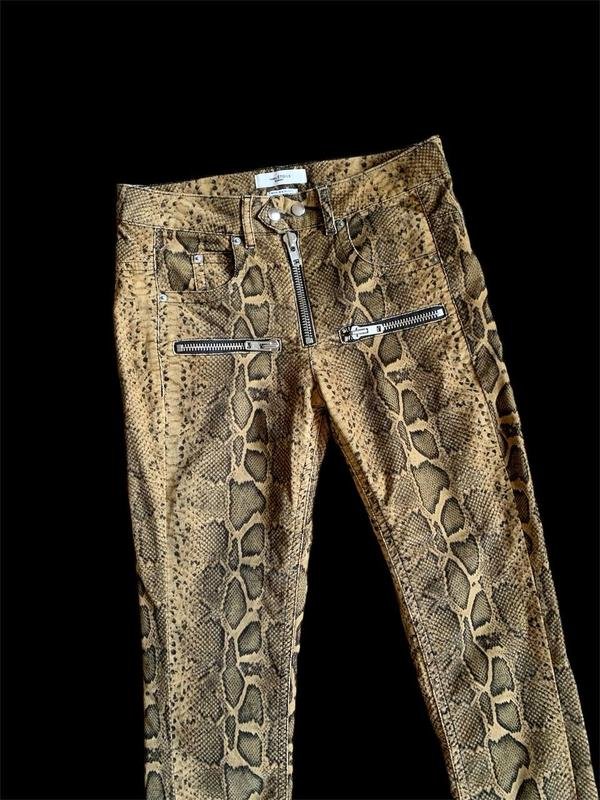 Donna Isabel Marant Pantaloni Multicolore Velluto