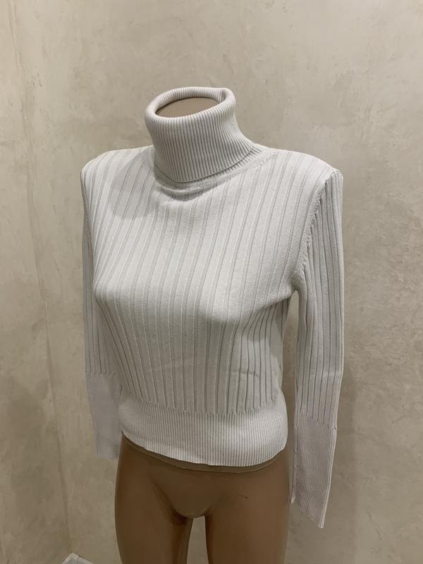 Женский ZARA Водолазка Белый 36 / S / 44