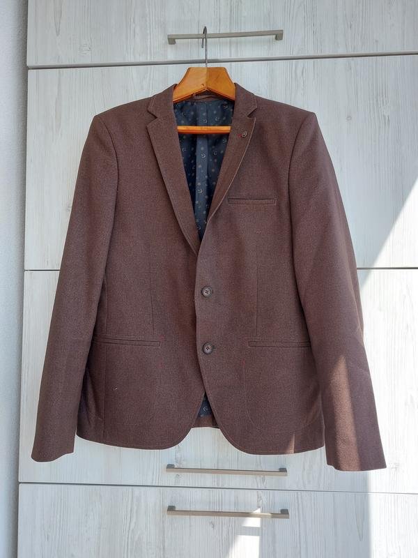 Мужской Armani Exchange Пиджак Коричневый 44 / XXL