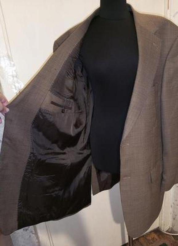 Men Barutti Blazer Brown Wool 42