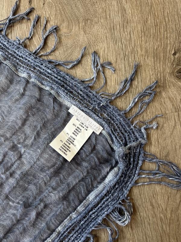 Women Fabiana Filippi Scarf Navy Cashmere