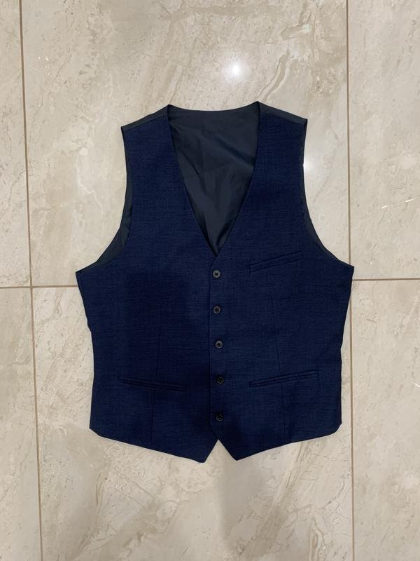 Herren H&M Weste Marineblau 42 / XL / 50