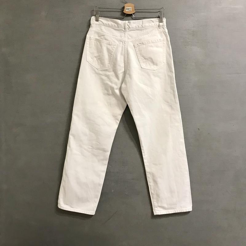 Мужской Dries Van Noten Джинсы Белый Хлопок 28 /