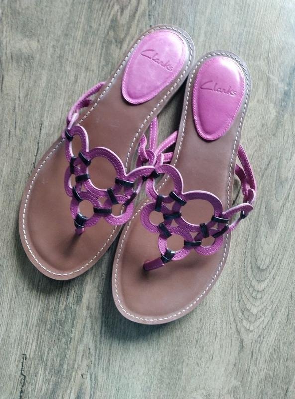 Femme Clarks Tongs Rose 39