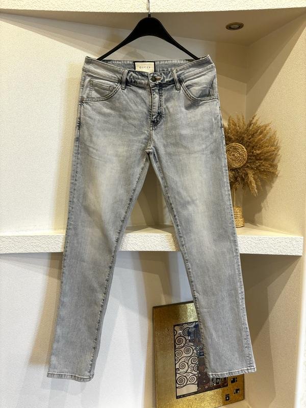 Herren Gucci Jeans Blau Baumwolle 32
