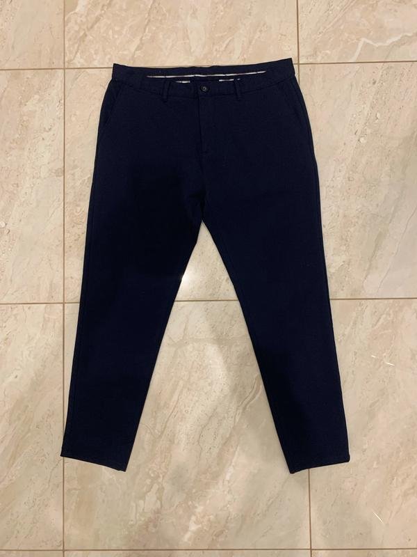 Homme ZARA Pantalons Bleu Marine 36 / XL / 50