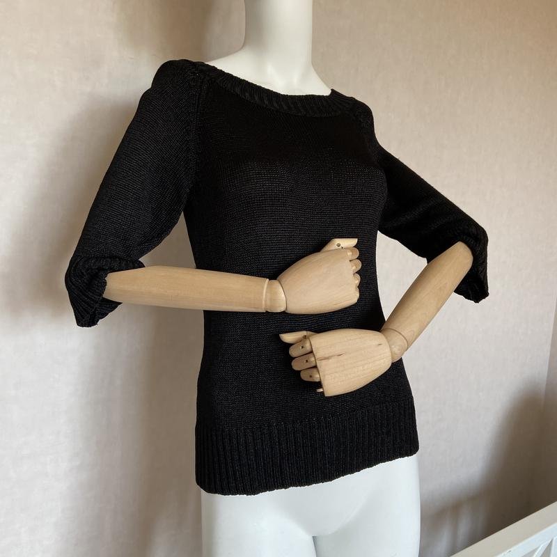 Women Marimekko Sweater Black Viscose 36