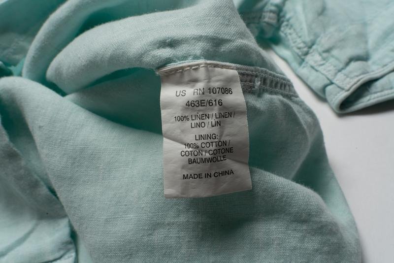 Homme Paul Smith Chemise Turquoise Lin 36 / S / 44