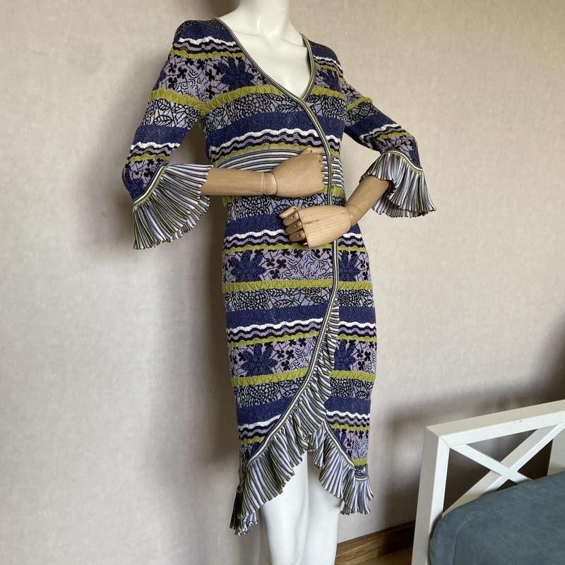 Donna Karen Millen Abito Multicolore Viscosa 36