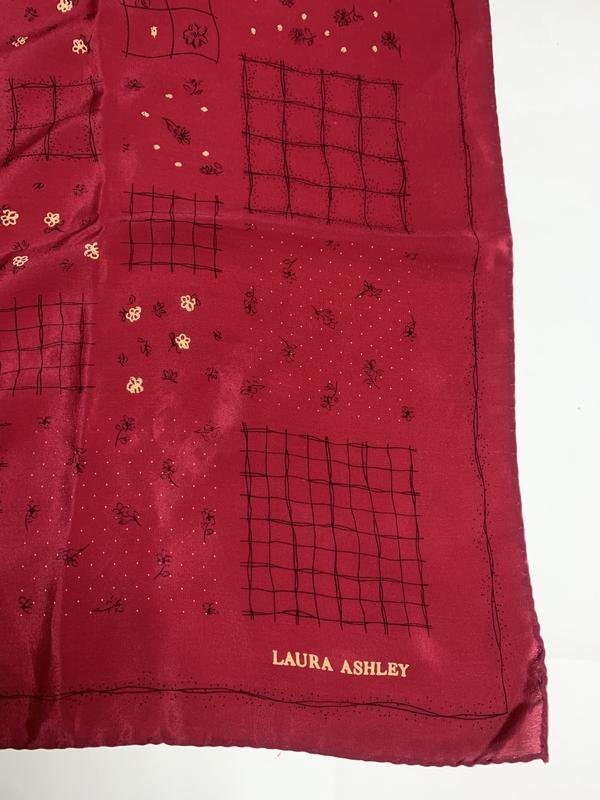 Шарф Laura Ashley Бордовый Шелк