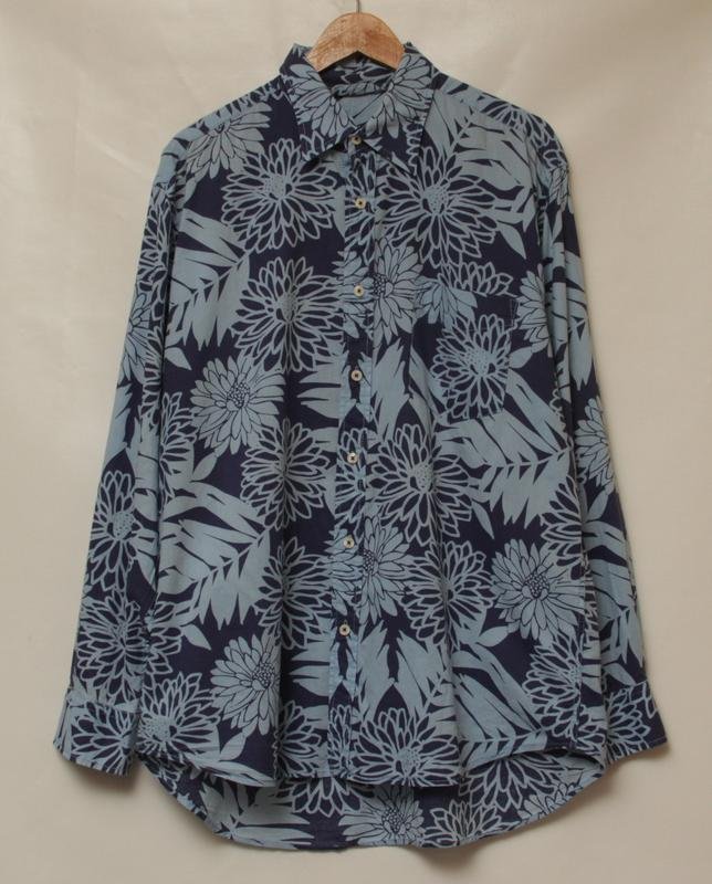 Uomo Boden Camicia Blu Cotone 40 /L / 48