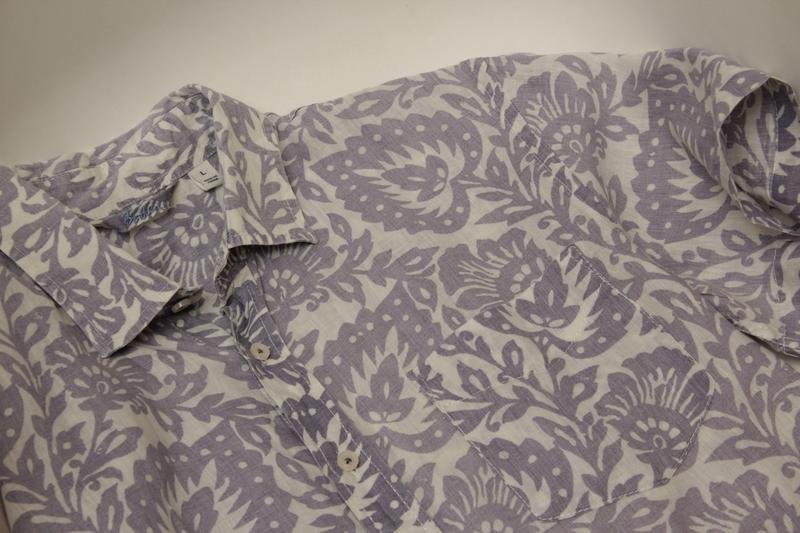 Uomo Boden Camicia Lilla Lino 40 /L / 48