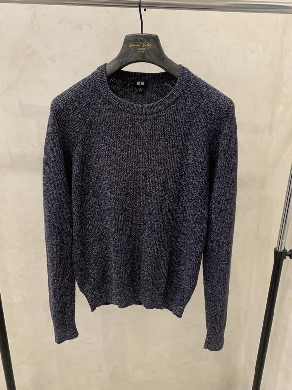 Мужской Uniqlo Светр Синий 36 / S / 44