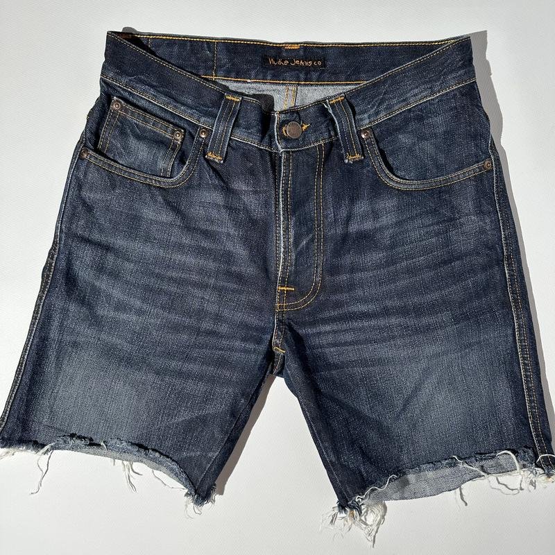 Damen Nudie Jeans Shorts Marineblau 36