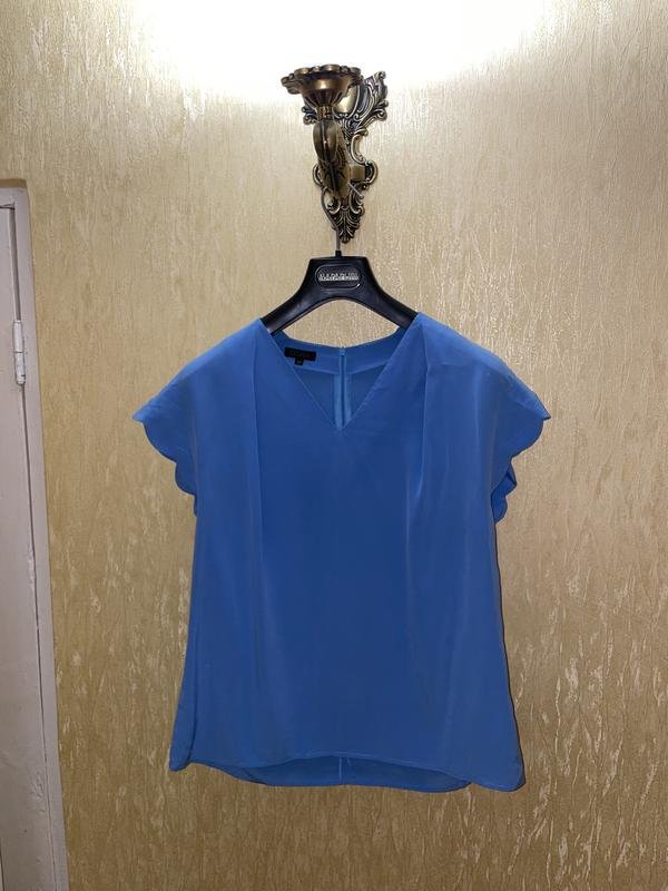 Женская Escada Блуза Тёмно-синий Шёлк 38 / M / 46