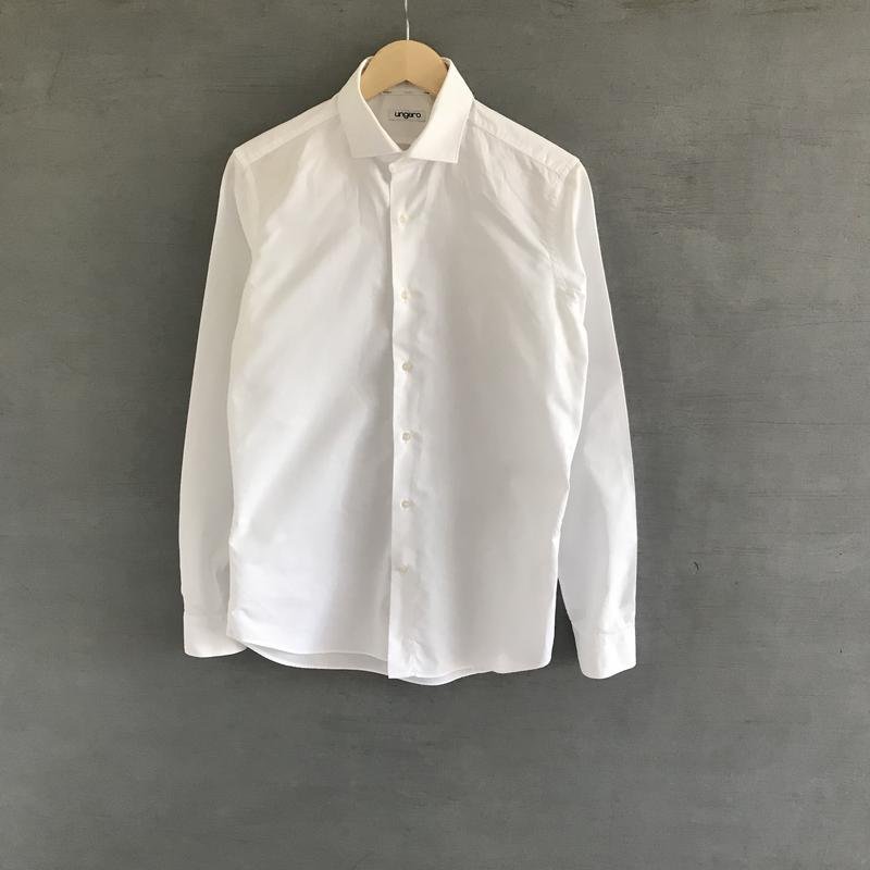 Homme Emanuel Ungaro Chemise Blanche Coton 38 / M