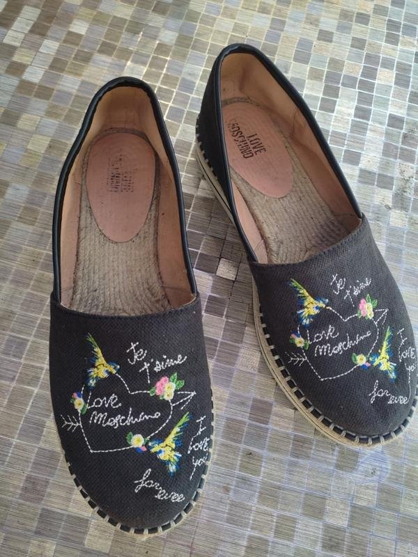 Women Love Moschino Espadrilles Black 39