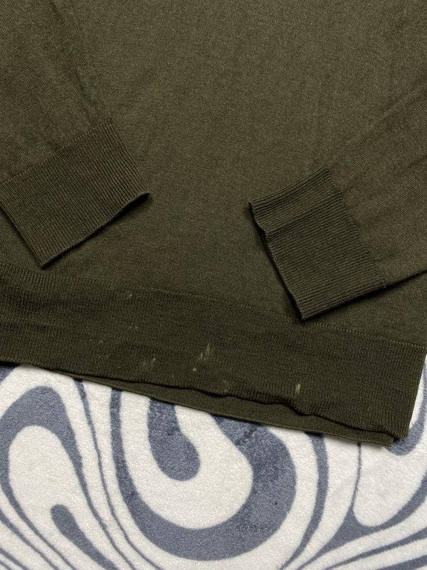 Мужской Belstaff Свитер Хаки 38 / M / 46