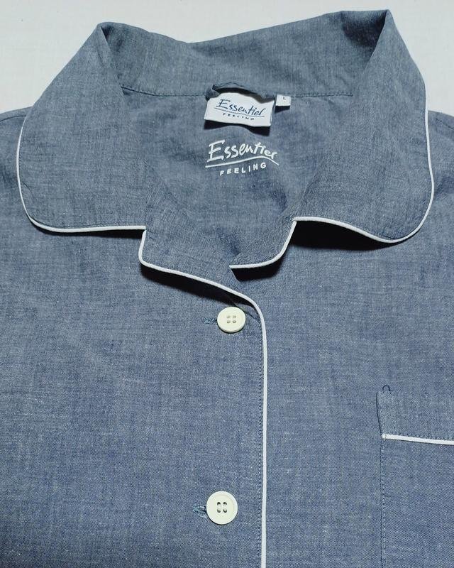 Женская Essentiel Рубашка Серая Хлопок 38 / M / 46