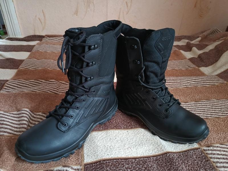Herren Ecco Stiefel Schwarz 42